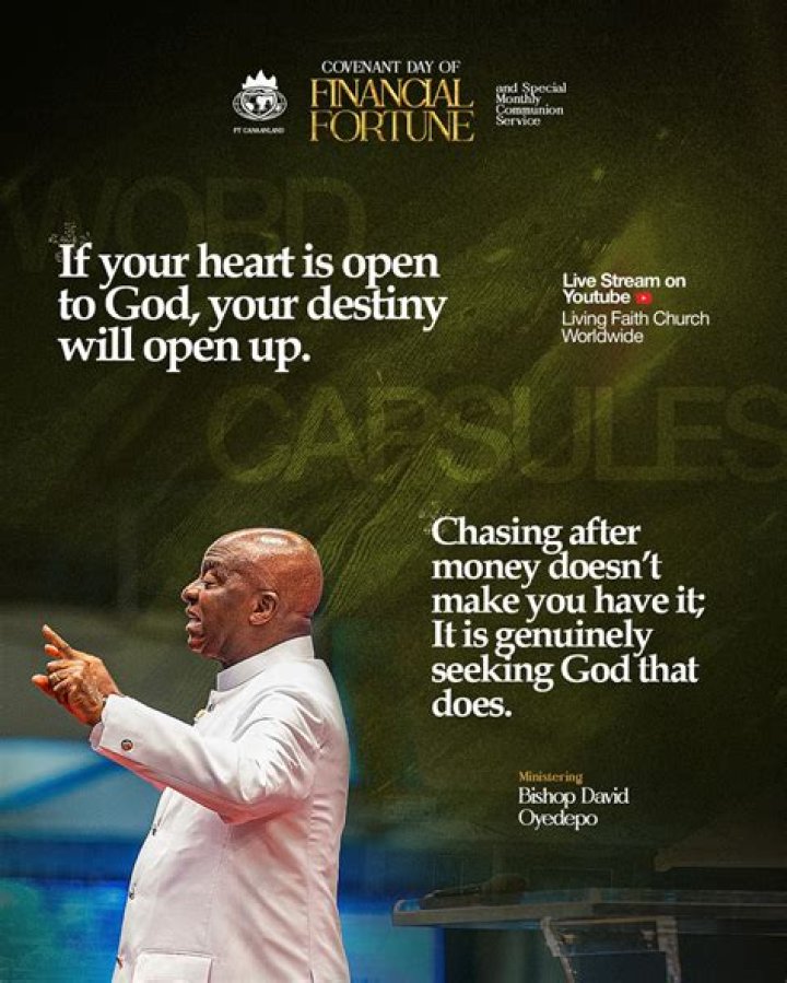 
How Much Money Does David Oyedepo Make? Latest Income Salary
