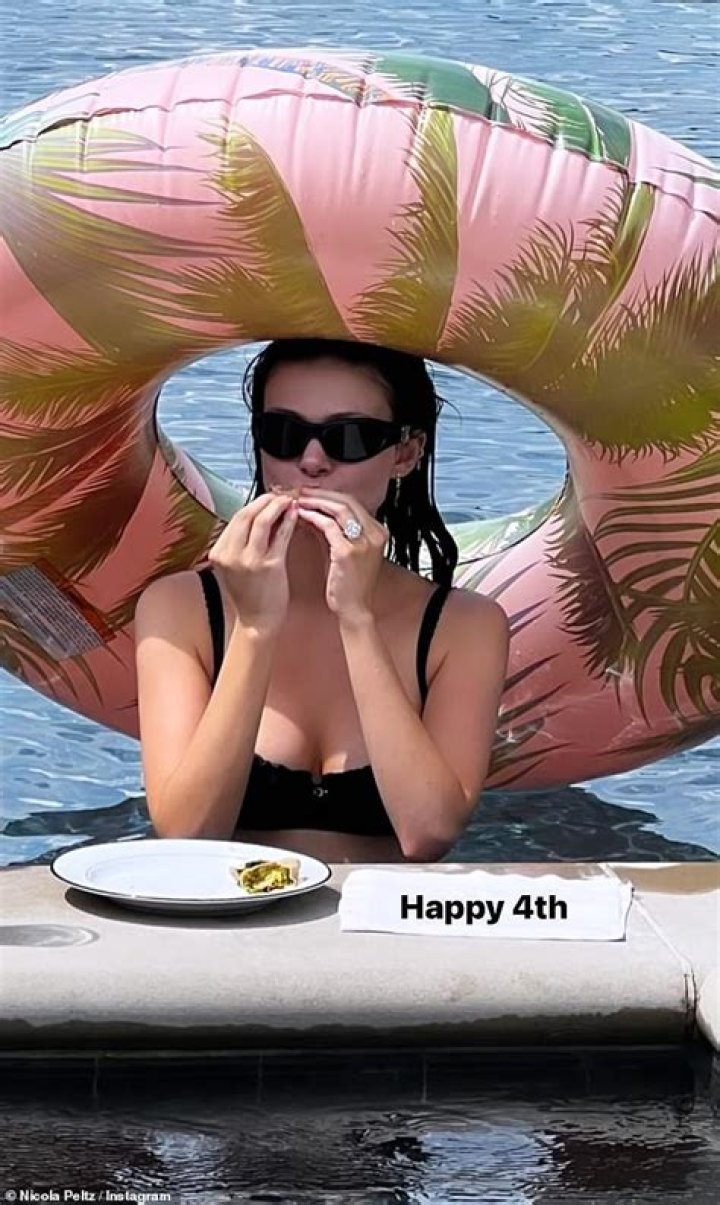 Nicola Peltz in Bathing Suit Says 